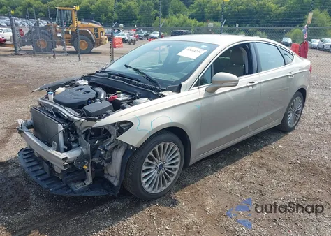 2016 Ford Fusion Titanium from USA, damaged, VIN 3FA6P0K92GR193348